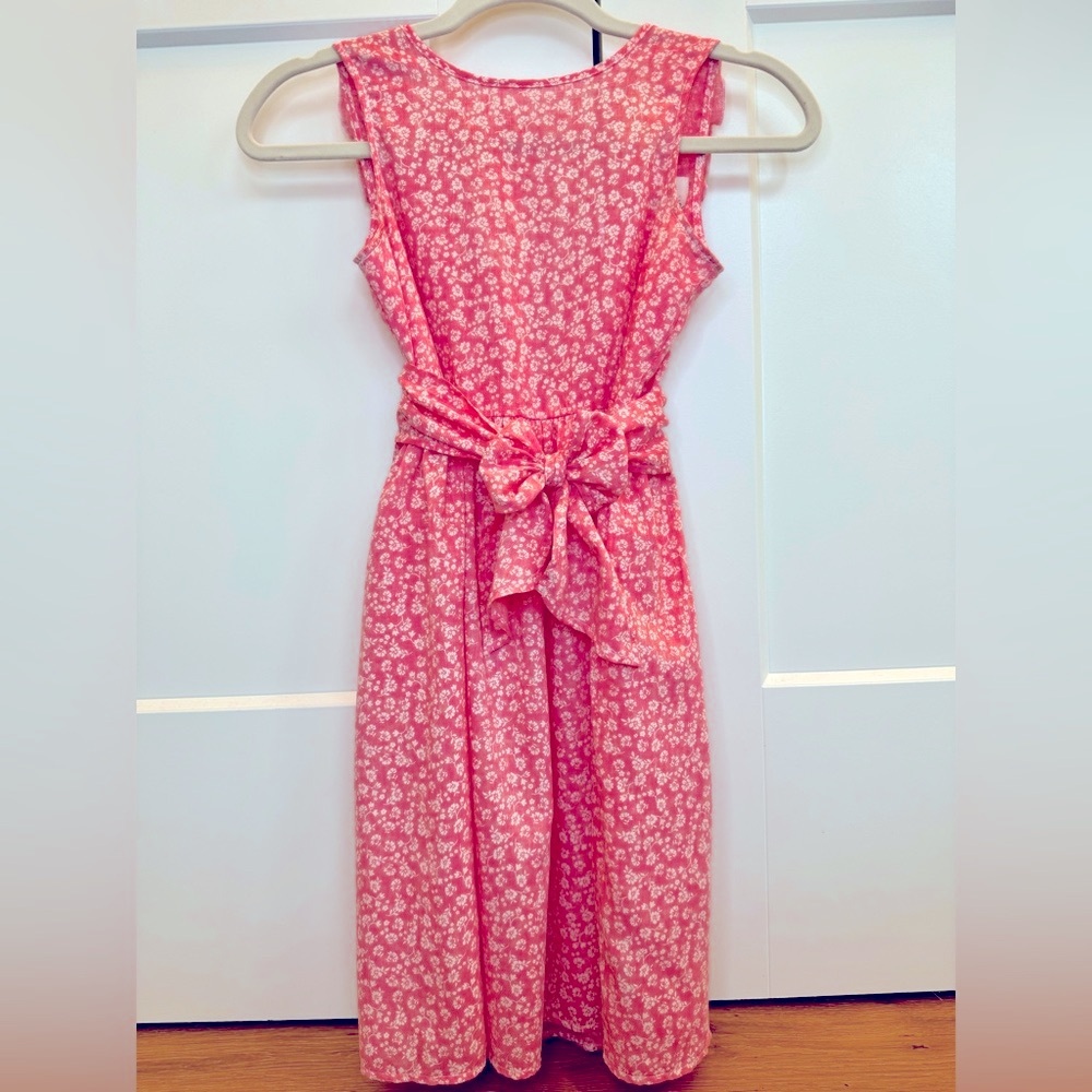 Vignette Jewel Girls Dress Coral size 12. Lightweight Kids Summer Dress.